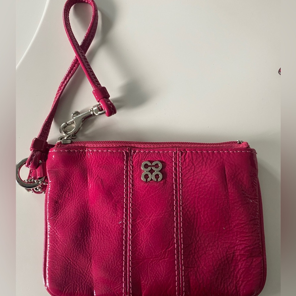 Coach Hot Pink Wristlet